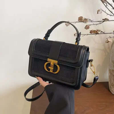 2026 Women's Retro Small Square Bag, Single Shoulder or Crossbody - 7