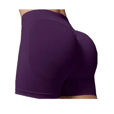 Women's High Waist Butt-Lifting Running Shorts, Tummy Control - 6
