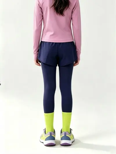 Kids' Sports Leggings Quick-Dry All-Season Butt-Covering Running Pants