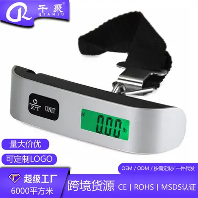 Portable High-Precision Mini Luggage Scale 50 kg, Hanging Type