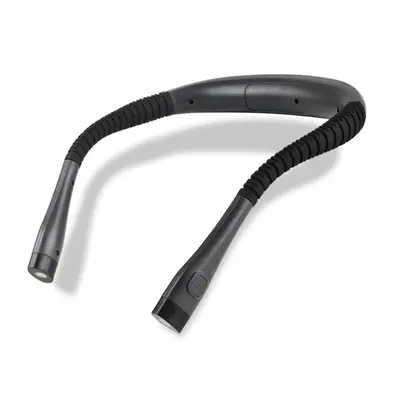 LED Neck-Hanging Light, USB Rechargeable, Tri-Color Adjustable, Eye-Protection