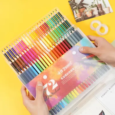 Buntstift-Set 48-180 Farben, ölbasiert und wasserlöslich, in PVC-Tragebox - 13