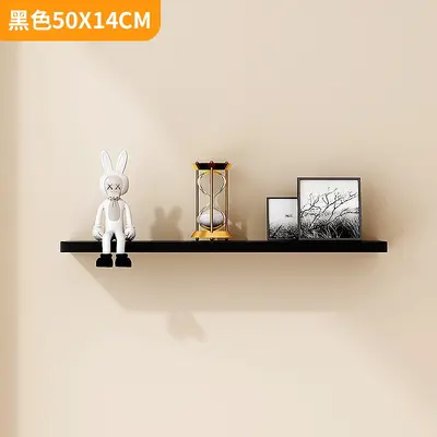 Wall-Mounted Single Board Multi-Layer Wall Shelf for Living Room - 11