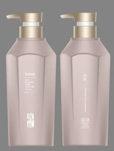 Herbal Oil-Control Volumizing Anti-Dandruff Shampoo and Conditioner Care Set, Large Capaci - 8