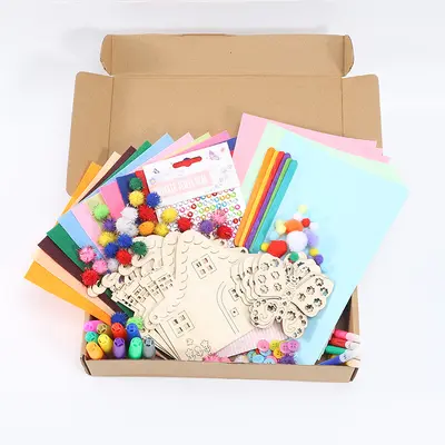 Early Education Children's Handcraft Material Set, Creative DIY Toy - 2