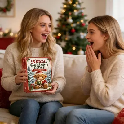 2026 AUTUMN HIGHLAND Cows Noel Highland İnek Advent Takvimi - 5