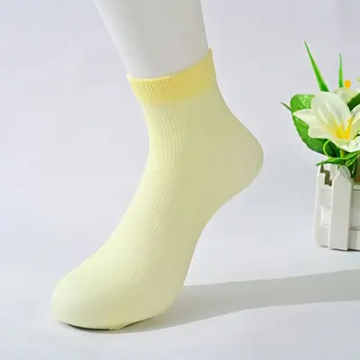 Children's Socks, Candy Colors, Thin, Short, Spring-Summer - 10