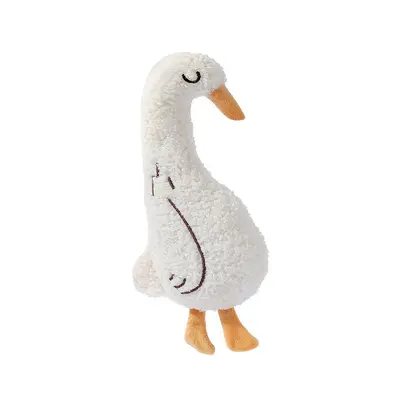 Teddy-Plüsch-Katzenspielzeug mit Quietsche-Papierpuppe - 6