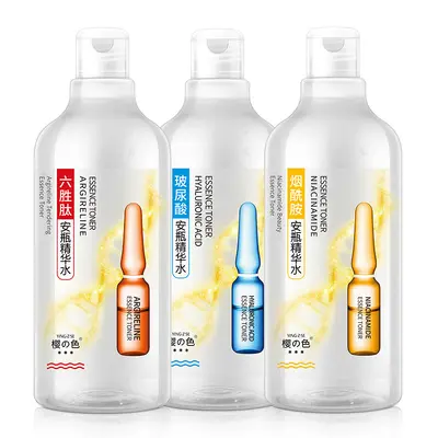 Sakura Hyaluronic Acid Ampoule Serum, Hydrating Face Toner with Niacinamide