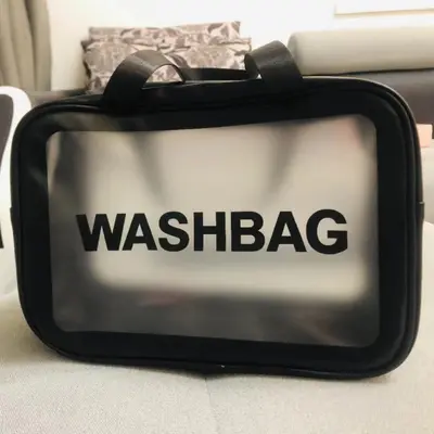Large Capacity Transparent Waterproof PVC Makeup Bag