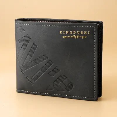 2025 Men's Short Leather Wallet, Large Capacity and Durable - 7
