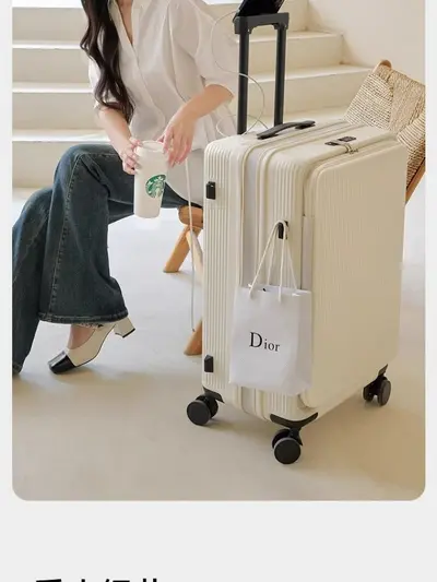 2025 Luggage 28 Inch, Front Opening, Expandable, Combination Lock - 6