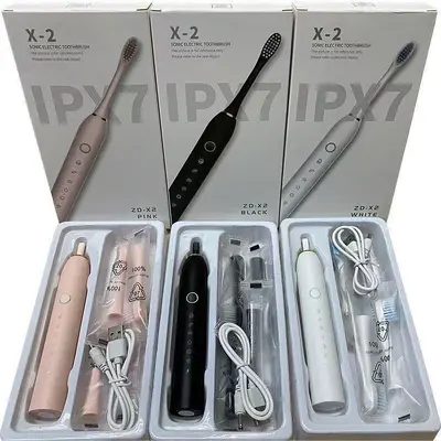 Smart Electric Toothbrush, Rechargeable, Waterproof, Sonic, for Adults - 2