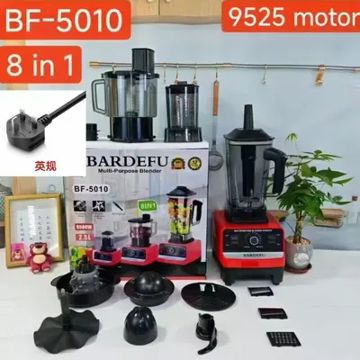 4L Blender Cross-border North America Europe Stainless Steel High-capacity Metal Blender Juicer Meat Grinder Mixer - 12