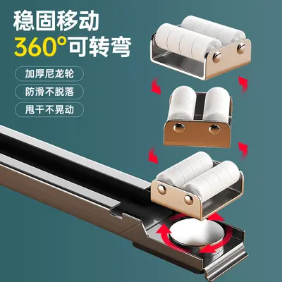 洗衣机底座架子万向轮冰箱置物架通用滚筒滑轮可移动防震垫高支架 - 5