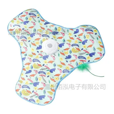 USB Rechargeable Automatic Cat Teaser Interactive Toy, Starfish Hide-and-Seek Design - 12