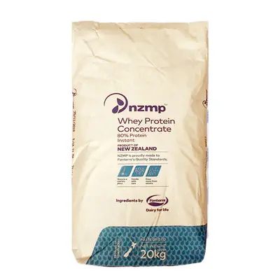 恒天然 乳清蛋白粉 WPC80新西兰浓缩乳清蛋白粉 运动健身蛋白原料