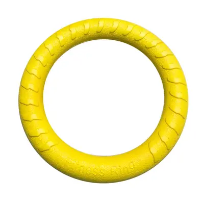 厂家现货EVA宠物用品狗狗玩具批发大狗拔河圈圈互动拉环带绳球 - 7