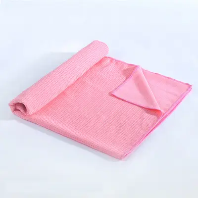 Yoga matı havlusu, mikrofaser, kaymaz, taşınabilir - 9
