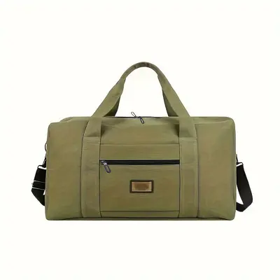 Travel bag, men's handbag canvas bag, work bag luggage bag, cosmetic bag, printable LOGO tool bag wholesale - 8