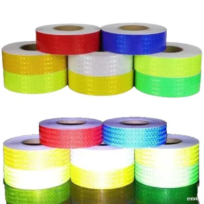 Solid Color Reflective Strip for Bicycles and Motorcycles, Night Safety Tape