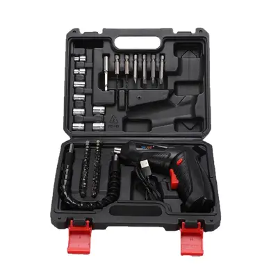 Multifunctional rechargeable cordless drill and screwdriver set - 6