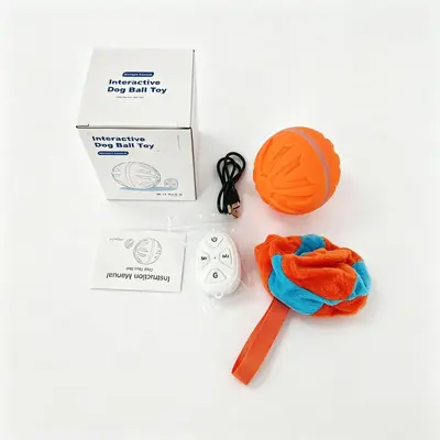 Remote Control Smart Dog Toy, Bouncing and Rolling Ball - 10