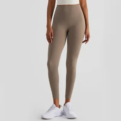 Women's yoga leggings high waist nude-feel pilates fitness pants - 11