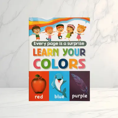 Children's English Picture Book, Early Learning Interactive Play Book and Object Recogniti - 4