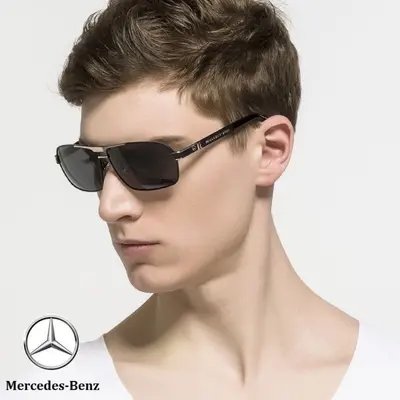 Large Frame Polarized Men's Driving Sunglasses, Model 722 - 4