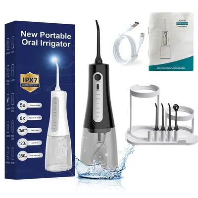 Portable electric oral irrigator, 5-level pulse - 9