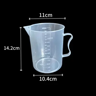 Plastik ölçüm kabı, sütlü çay pişirmek için özel alet, gıda sınıfı ev tipi plastik ölçüm kabı, ticari ölçüm kabı, büyük kapasiteli - 13