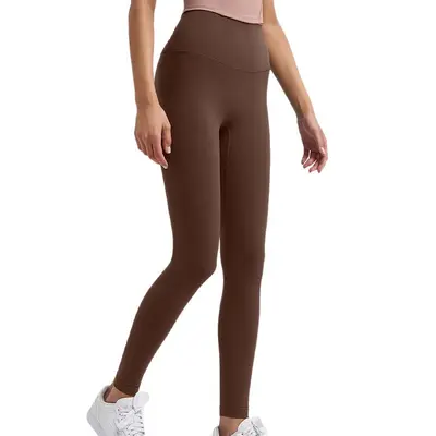 Yüksek Bel Kalça Kaldırıcı Yoga Pantolonu, Nefes Alabilir, Kadın