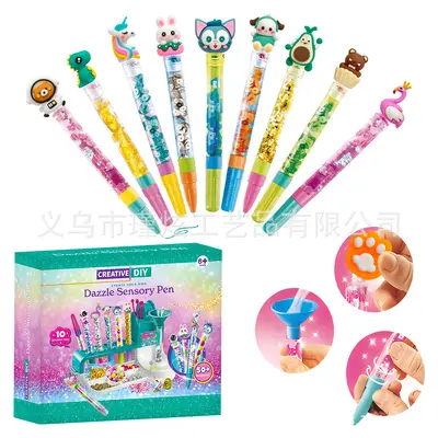 Zauber-Sandstift DIY-Kinder-Stift-Set in Geschenkbox, STEM-Lernspielzeug