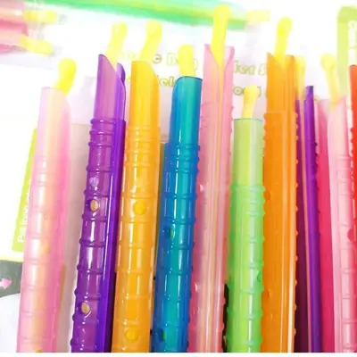 Üretici toptan çay nem geçirmez sızdırmazlık bandı plastik gıda saklama torbası kapatma klipsi atıştırmalık kapatma çubuğu