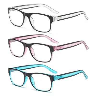 Spring Hinge Fashion Reading Glasses Model 8003, HD Presbyopia - 1