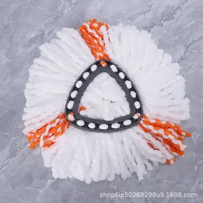 O-Cedar/Vileda Compatible Triangle Mop Replacement Head, Thickened Microfiber - 12