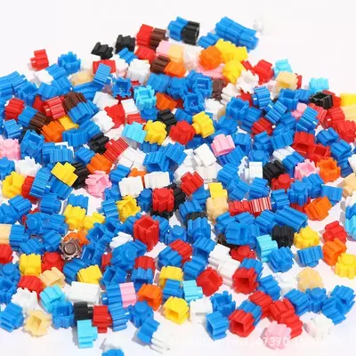 8 mm Stud Building Blocks Compatible with LEGO, Educational Assembly Toy - 7