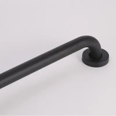 Black Stainless Steel Bathtub Grab Bar for Disabled and Elderly