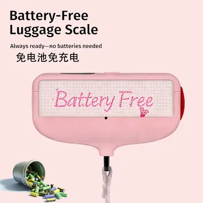 Digital luggage scale, portable, 50 kg capacity