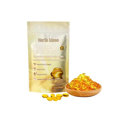 North Moon Men's Care Capsules, Gentle Herbal Vitality Nourishing - 5