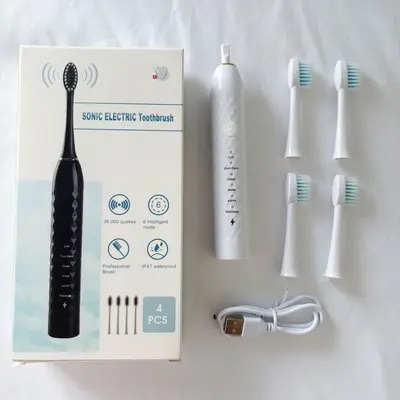 Sonic Electric Toothbrush, Diamond Pattern, Student Model - 8