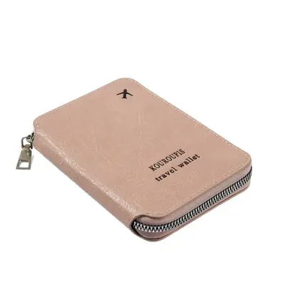 RFID passport holder travel document wallet set