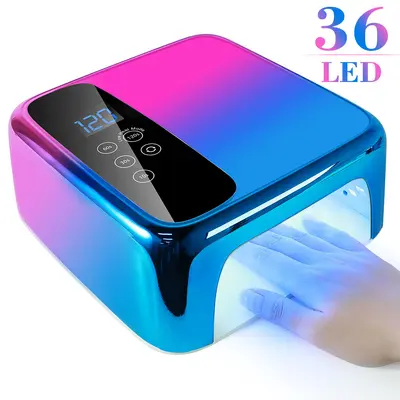 96W UV nail dryer, smart wireless light therapy - 3