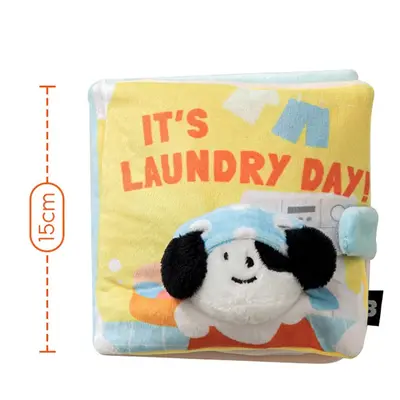 Plush Dog Treat Hiding Book Toy with Squeaker - 13