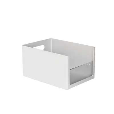 Rectangular plastic storage organizer box, Japanese style