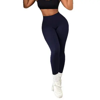 Kadın Şeftali Kalça Yoga Pantolonu, Yüksek Bel, Kalça Kaldırıcı Spor Taytı