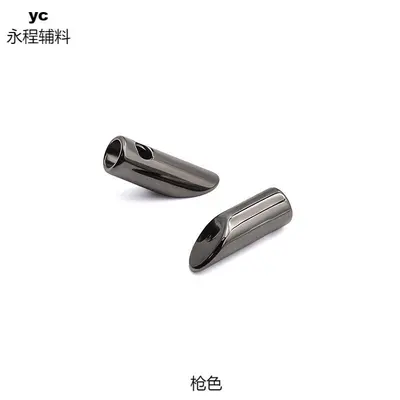 3.5mm Zinc Alloy Metal Drawstring Cord End Lock, for Pant Cords - 7