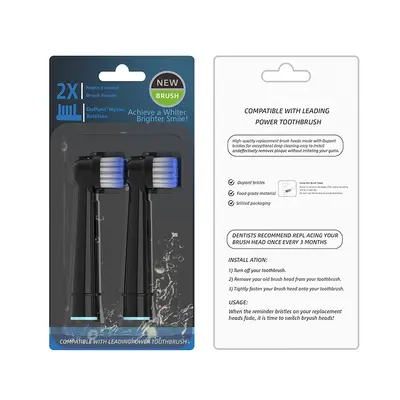 Ersatzbürstenkopf für Oral-B und Braun Zahnbürsten - 4