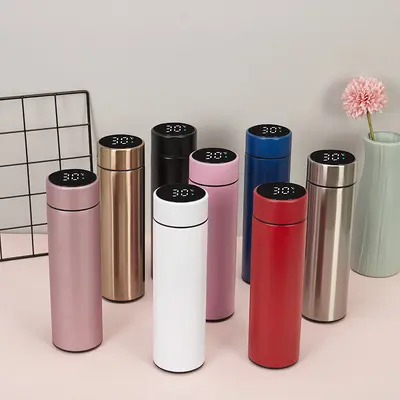 304er Edelstahl-Thermosbecher mit intelligenter Temperaturanzeige - 2